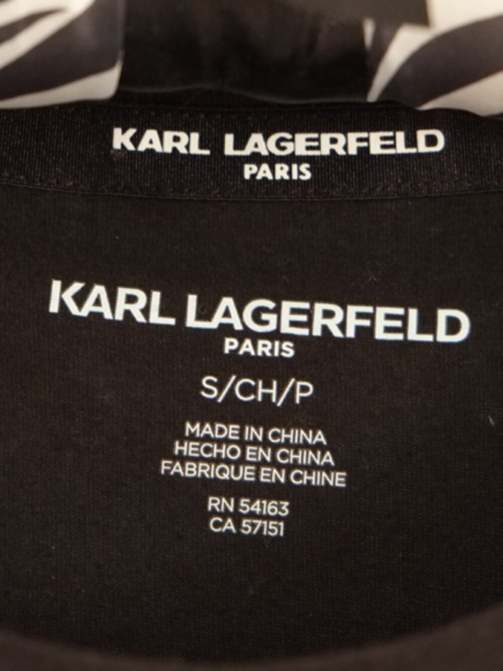 Karl Lagerfeld Paris red/coral/pink heart T-shirt in stretch cotton - Picture 5 of 11